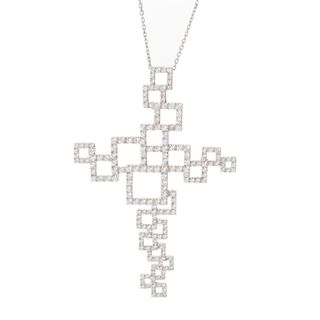 PonteVecchio - ポンテヴェキオ  クロスネックレス ダイヤ1.70ct ネックレス