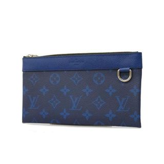 ルイヴィトン(LOUIS VUITTON)の【4hd4085】ルイヴィトン ポーチ/タイガラマ/ポシェットディスカバリーPM/M30278/コバルト【中古】メンズ(ポーチ)