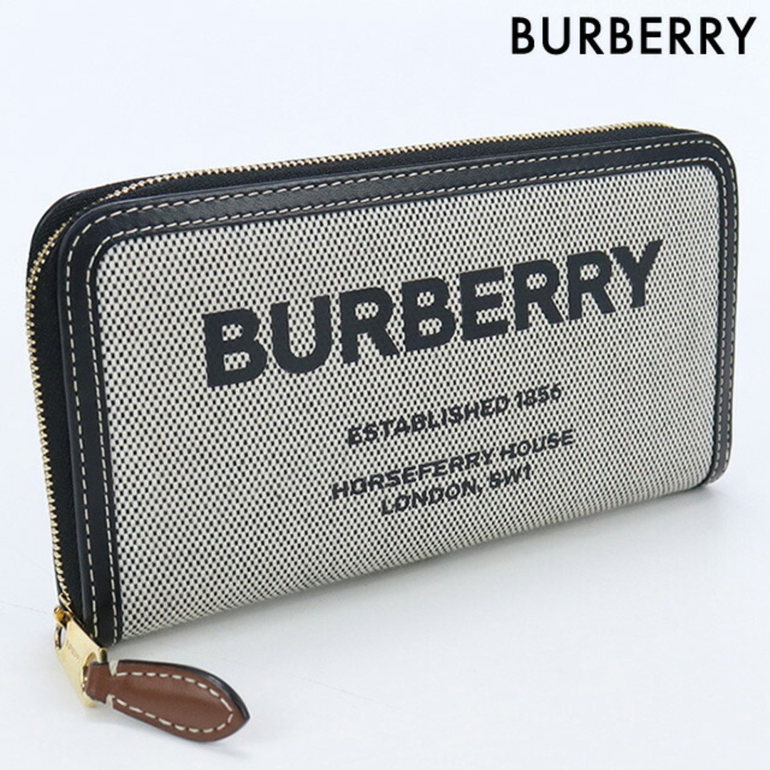 BURBERRY(バーバリー)のバーバリー BURBERRY 長財布ラウンドファスナー メンズ 8039493 A1189 ホースフェリープリント ジップウォレット メンズのファッション小物(長財布)の商品写真