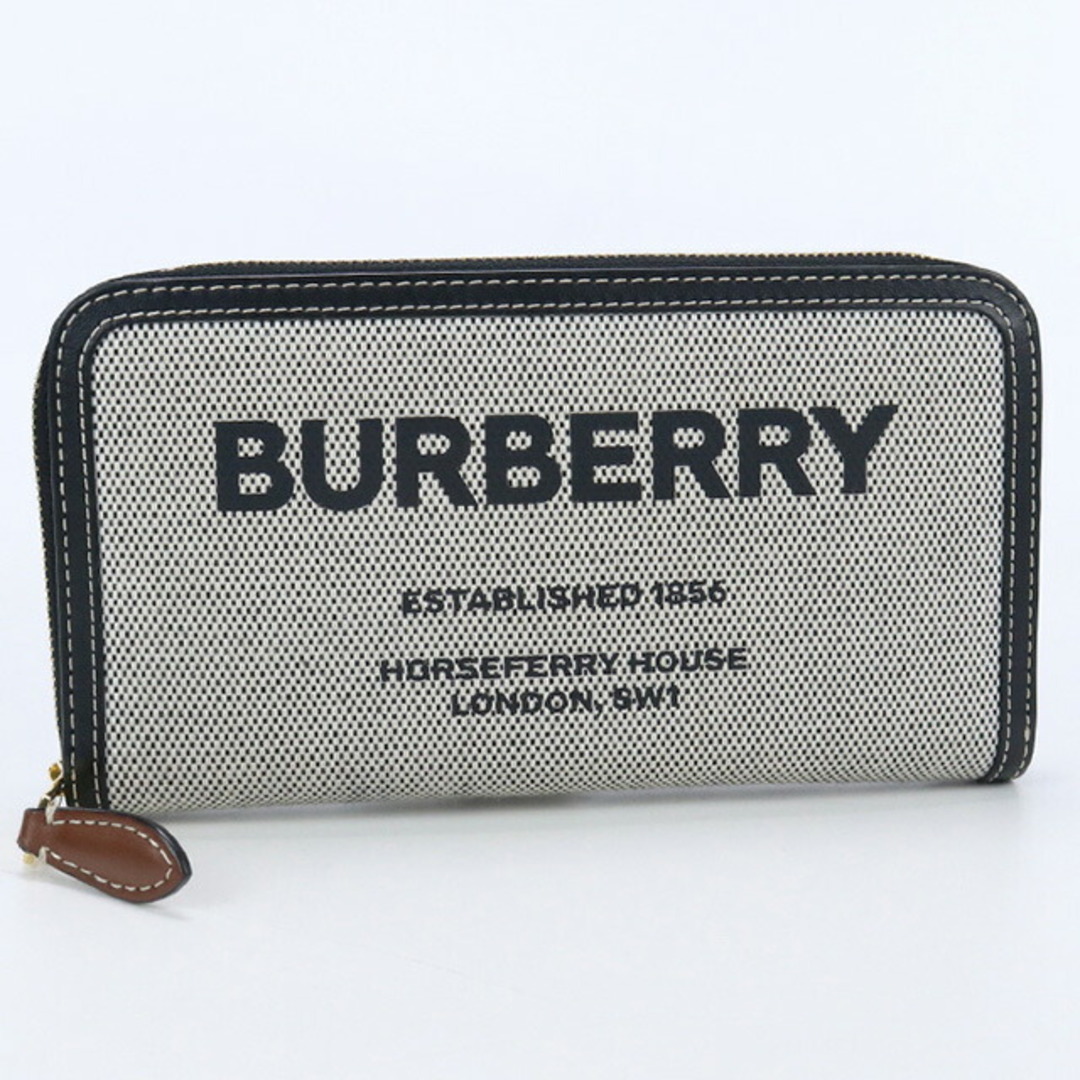 BURBERRY(バーバリー)のバーバリー BURBERRY 長財布ラウンドファスナー メンズ 8039493 A1189 ホースフェリープリント ジップウォレット メンズのファッション小物(長財布)の商品写真