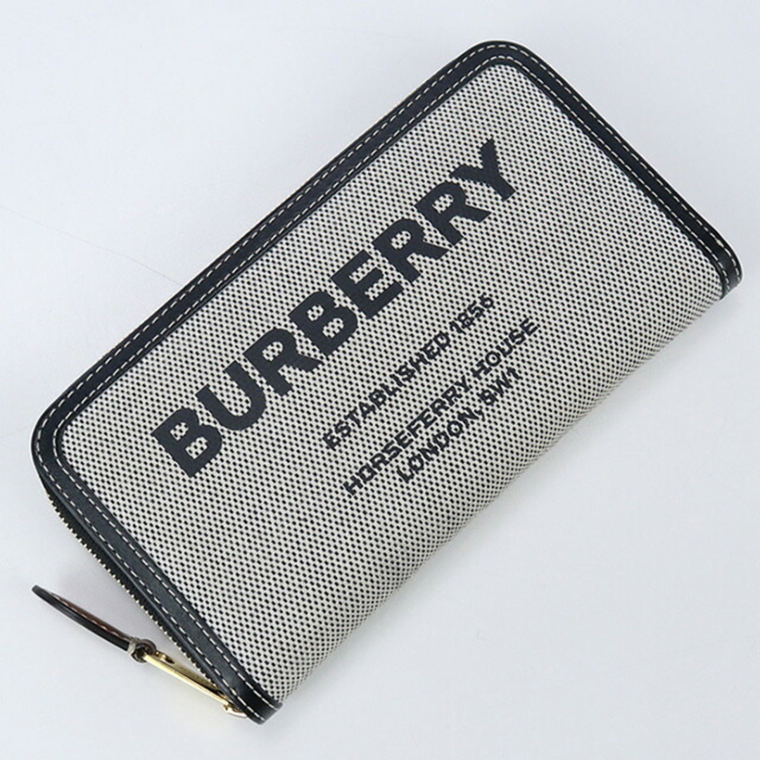 BURBERRY(バーバリー)のバーバリー BURBERRY 長財布ラウンドファスナー メンズ 8039493 A1189 ホースフェリープリント ジップウォレット メンズのファッション小物(長財布)の商品写真