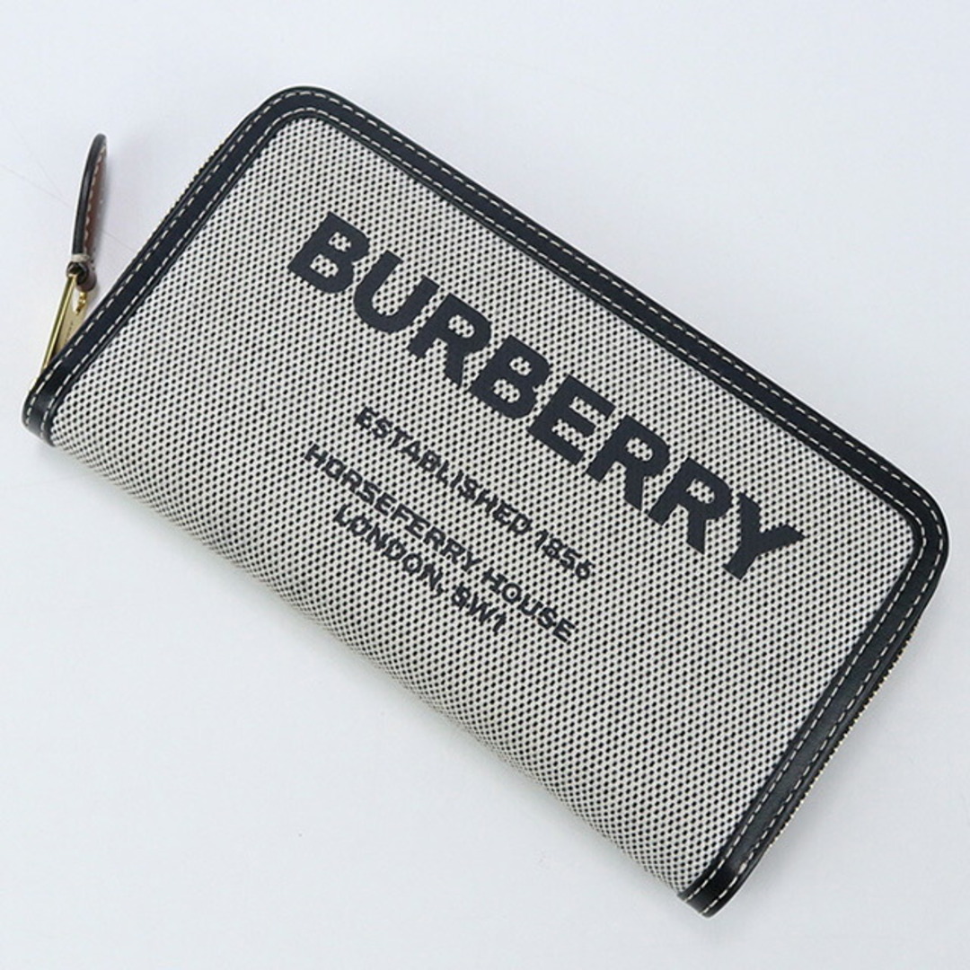 BURBERRY(バーバリー)のバーバリー BURBERRY 長財布ラウンドファスナー メンズ 8039493 A1189 ホースフェリープリント ジップウォレット メンズのファッション小物(長財布)の商品写真