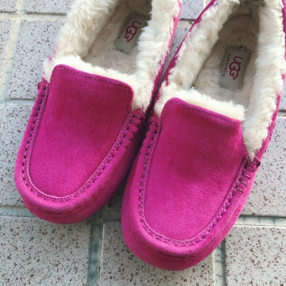 UGG(アグ)のUGG♡定番Ansley♡派手ピンク6♡ノードストローム購入♡アグ♡アンスレー♡ レディースの靴/シューズ(スリッポン/モカシン)の商品写真