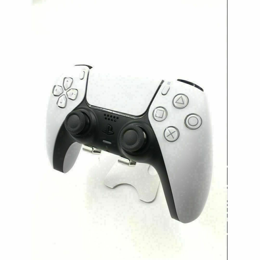 PS5 コントローラー 純正 DualSense ホワイト　b-5911 エンタメ/ホビーのゲームソフト/ゲーム機本体(その他)の商品写真