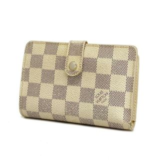 ルイヴィトン(LOUIS VUITTON)の【4hd4028】ルイヴィトン 財布/ダミエ・アズール/ポルトフォイユヴィエノワ/N61676/ホワイト【中古】メンズ/レディース/ユニセックス(財布)