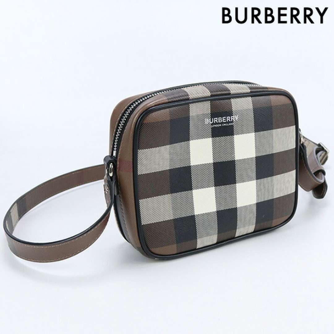 BURBERRY(バーバリー)のバーバリー BURBERRY 斜め掛け ショルダーバッグ メンズ 8035325 バーバリーチェック クロスボディバッッグ メンズのバッグ(ショルダーバッグ)の商品写真