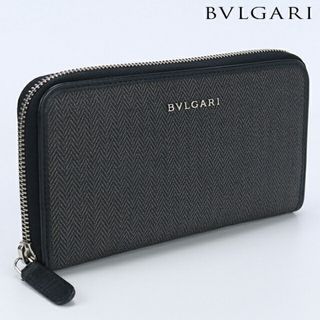 ブルガリ BVLGARI 長財布ラウンドファスナー メンズ 32587 ウィークエンド ラージ ジップウォレット