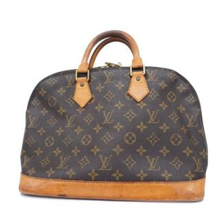 ルイヴィトン(LOUIS VUITTON)の【4hd4116-r】ルイヴィトン ハンドバッグ/モノグラム/アルマ/M51130/ブラウン【中古】レディース(ハンドバッグ)