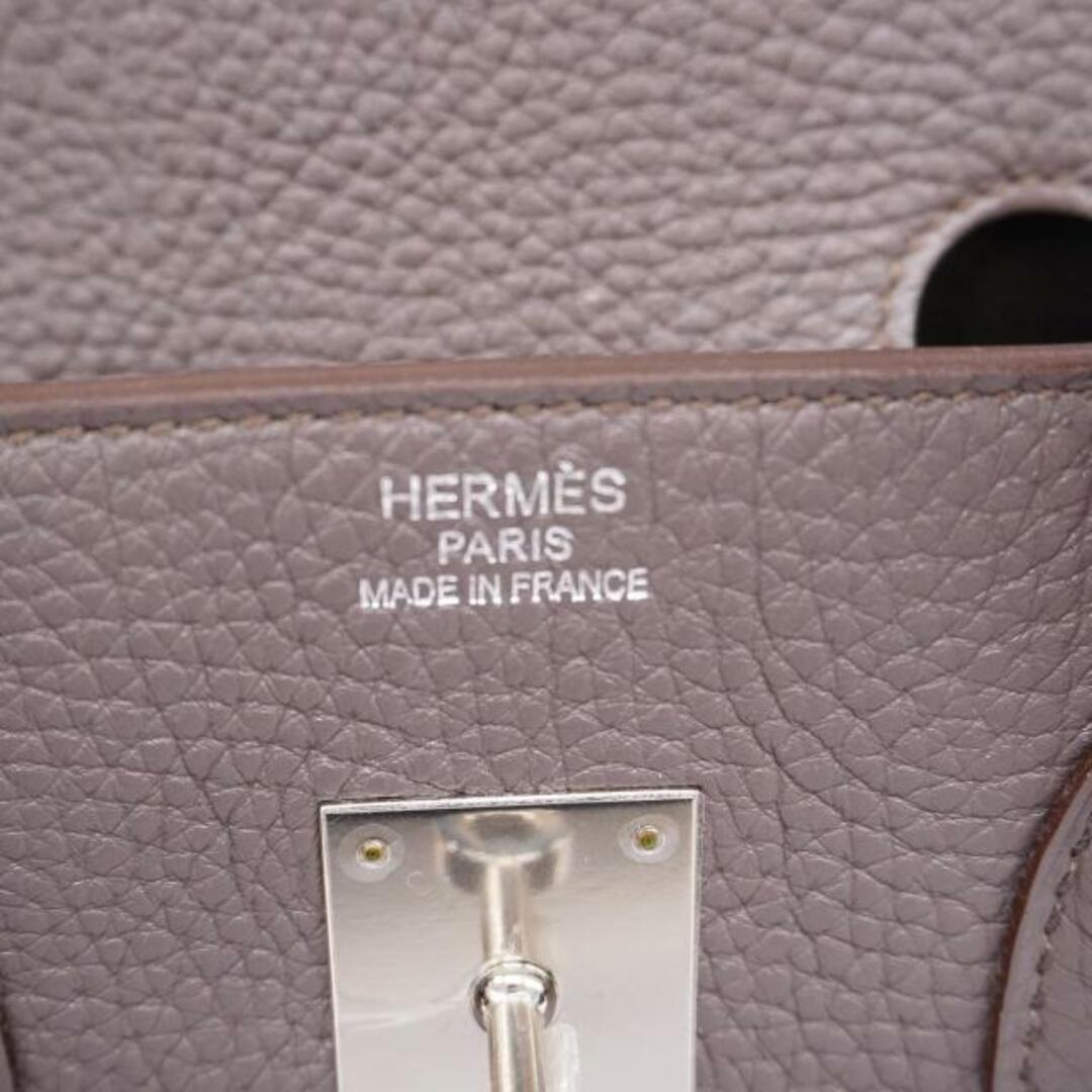 Hermes(エルメス)の【4hd4139】エルメス ハンドバッグ/バーキン35/□P刻印/トゴ/エタン/シルバー金具 【中古】 レディース レディースのバッグ(ハンドバッグ)の商品写真
