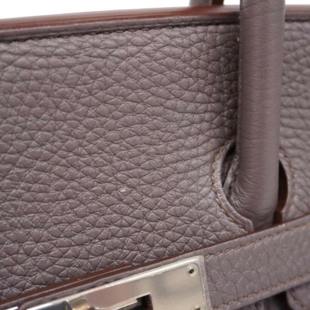 Hermes(エルメス)の【4hd4139】エルメス ハンドバッグ/バーキン35/□P刻印/トゴ/エタン/シルバー金具 【中古】 レディース レディースのバッグ(ハンドバッグ)の商品写真