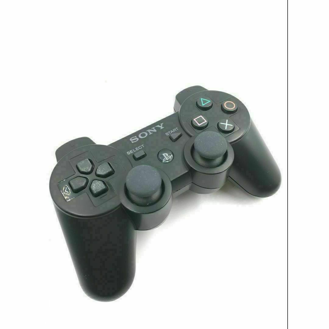 PS3 コントローラー 純正 DUALSHOCK3 ブラック　b-4706 エンタメ/ホビーのゲームソフト/ゲーム機本体(その他)の商品写真