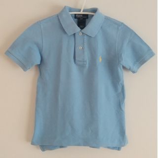 ポロラルフローレン(POLO RALPH LAUREN)の訳あり品★ポロラルフローレン　ポロシャツ子供服　水色(Tシャツ/カットソー)