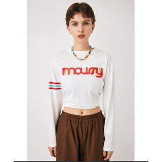 マウジー(moussy)の【新品未使用】moussy POPLOGOTシャツ(Tシャツ(長袖/七分))