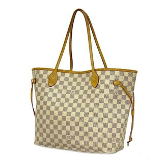 ルイヴィトン(LOUIS VUITTON)の【4hd4008】ルイヴィトン トートバッグ/ダミエ・アズール/ネヴァーフルMM/N51107/ホワイト【中古】レディース(トートバッグ)