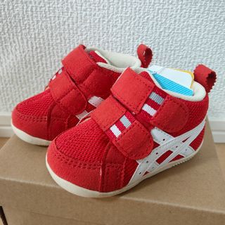 アシックス(asics)の【未使用/箱なし】アシックス ファーストシューズ 11.5 レッド(スニーカー)