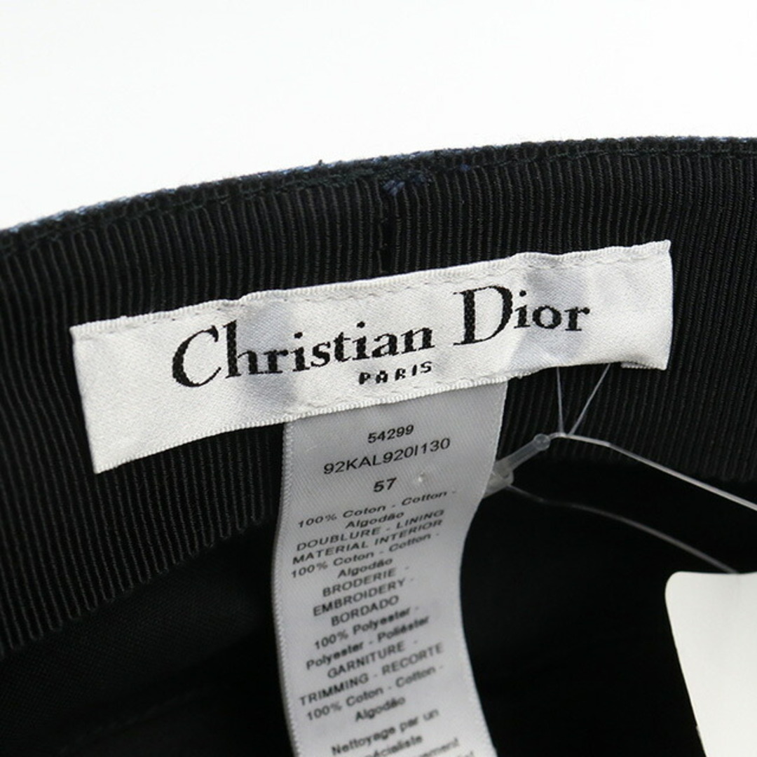 Christian Dior(クリスチャンディオール)のクリスチャンディオール Christian Dior その他帽子 メンズ 92KAL920I130 デニムキャスケット メンズの帽子(その他)の商品写真