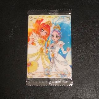 バンダイ(BANDAI)のプリキュア　ウエハースカード　キュアマーメイド&キュアトゥインクル(カード)