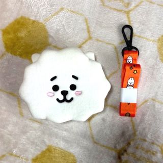 BT21 - BT21 RJ ネックストラップ付きコインケース ミニポーチ 公式