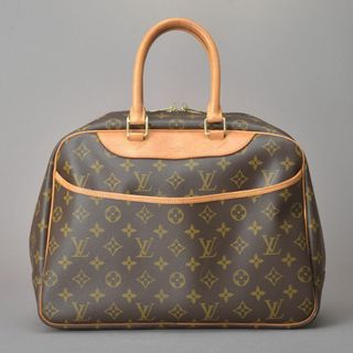 ルイヴィトン(LOUIS VUITTON)の美品◇ルイヴィトン ドーヴィル ハンドバッグ モノグラム レザー ボストン(ハンドバッグ)