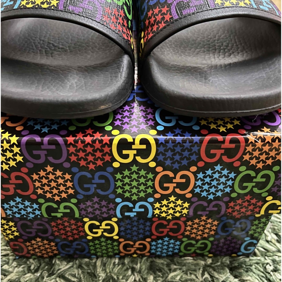 Gucci(グッチ)の極美品　GUCCI グッチ　サンダル　サイケデリック　メンズ　27 メンズの靴/シューズ(サンダル)の商品写真