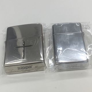 ジッポー(ZIPPO)のZIPPO ユーズド レギュラー&スリム 2個セット(タバコグッズ)