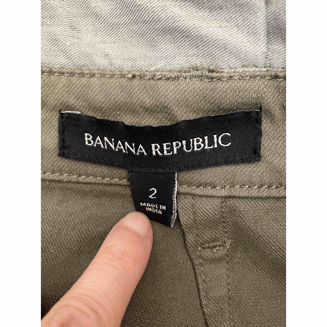 Banana Republic(バナナリパブリック)のバナナリパブリック　スカート　Banana republic  カーキ　 レディースのスカート(ひざ丈スカート)の商品写真