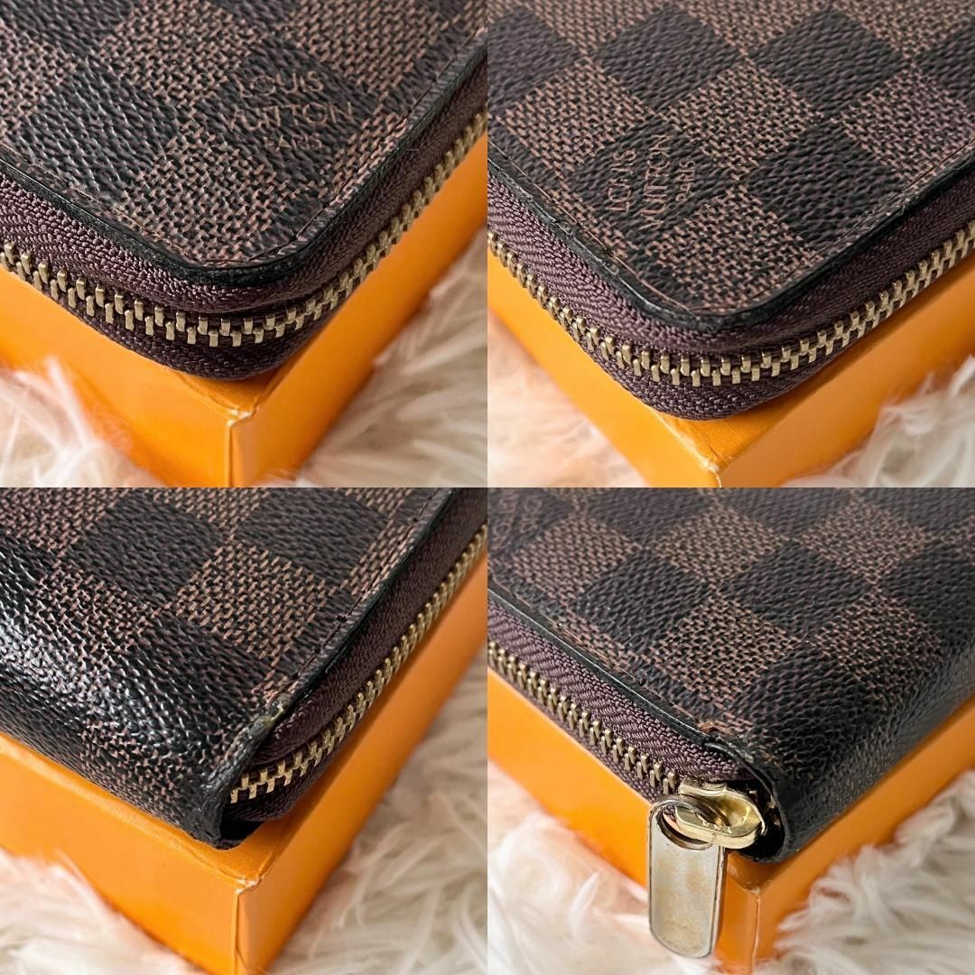 LOUIS VUITTON(ルイヴィトン)の⑧美品★Louis Vuitton ルイヴィトン ダミエ ジッピーウォレット レディースのファッション小物(財布)の商品写真