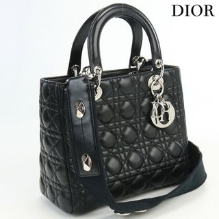 クリスチャンディオール(Christian Dior)のクリスチャンディオール Christian Dior ハンドバッグ レディース レディディオール ミディアム(ハンドバッグ)