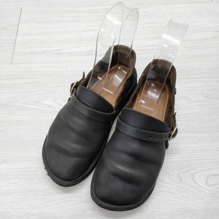 AURORA SHOES ミドルイングリッシュ 5D シューズ・靴 ブラック レディース オーロラシューズ【中古】4-0410G◎(その他)