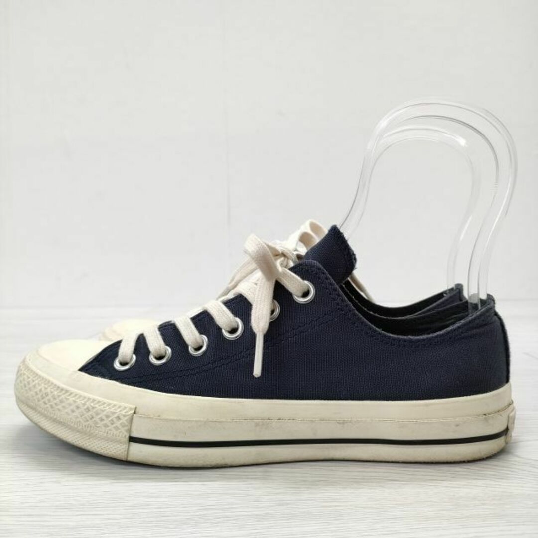 MHL.(エムエイチエル)のMHL./CONVERSE ALL STAR 100 1CK803 サイズ23.5cm ローカット スニーカー ネイビー レディース エムエイチエル/コンバース【中古】4-0410G◎ レディースの靴/シューズ(スニーカー)の商品写真