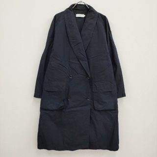 Graphpaper - Graphpaper GU173-1004 Shawl Collar Shop Coat ショールカラーショップコート サイズ1 ネイビー メンズ グラフペーパー【中古】4-0410M♪