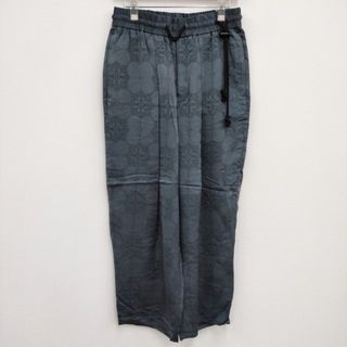 エトセンス(ETHOSENS)のETHOSENS 新品 Jaquard pants 定価48400円 3E222-73 サイズ2 ジャガード イージー パンツ 22AW ブルーグレー メンズ エトセンス【中古】4-0410M♪(その他)