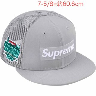 シュプリーム(Supreme)のSupreme Box Logo Mesh Back New Era Grey(キャップ)