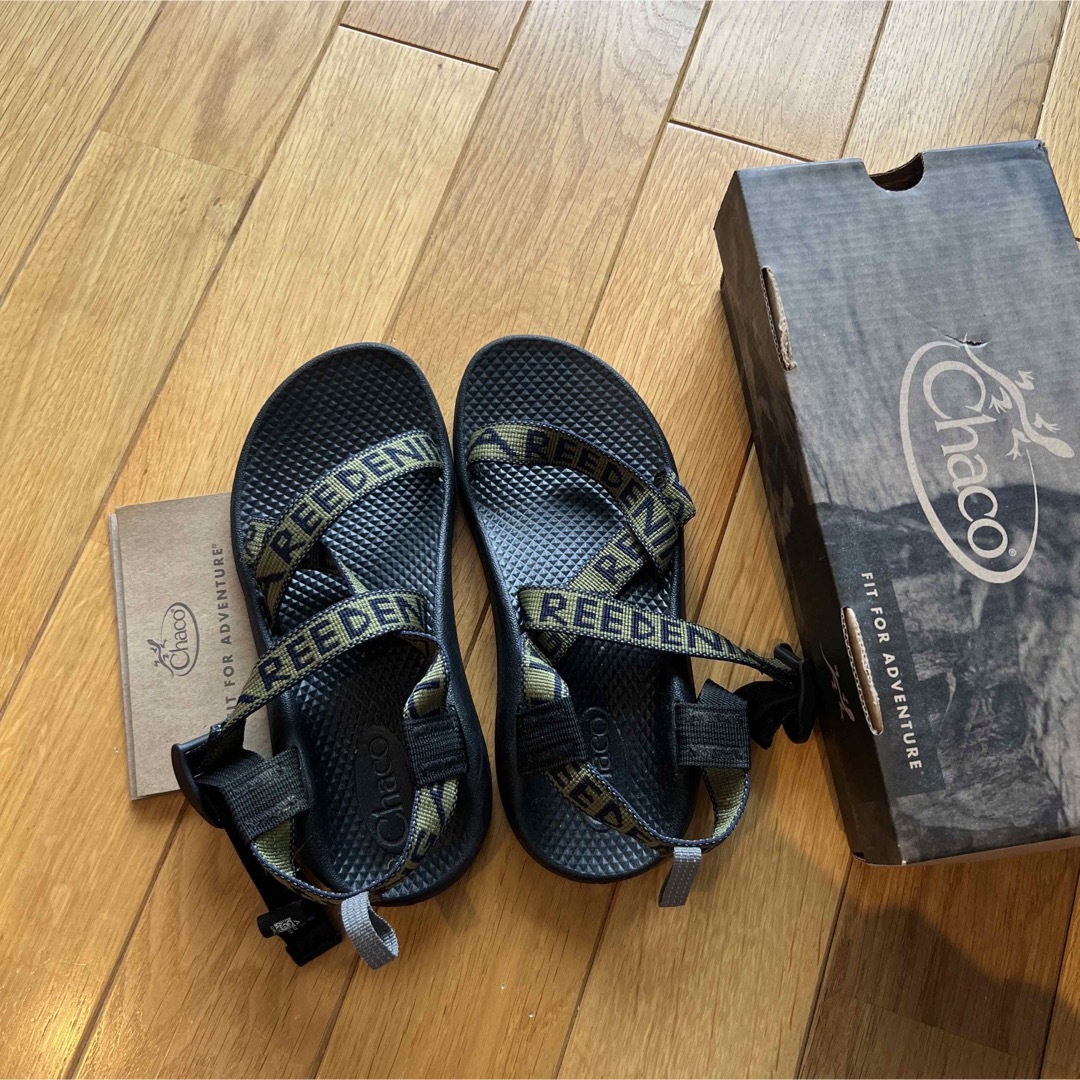 DENIM DUNGAREE(デニムダンガリー)のデニム&ダンガリー ×chaco チャコ　コラボサンダル　23cm レディースの靴/シューズ(サンダル)の商品写真