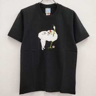 ブルーナボイン(BRUNABOINNE)のBRU NA BOINNE 新品 レスラー豆の木T 8998 8S-205 S 定価9500円 半袖Ｔシャツ カットソー ブラック レディース ブルーナボイン【中古】4-0410S♪(Tシャツ(半袖/袖なし))