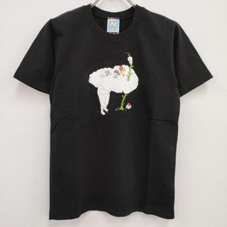 ブルーナボイン(BRUNABOINNE)のBRU NA BOINNE 新品 レスラー豆の木T 8998 8S-205 XS 定価9500円 半袖Ｔシャツ カットソー ブラック レディース ブルーナボイン【中古】4-0410S♪(Tシャツ(半袖/袖なし))