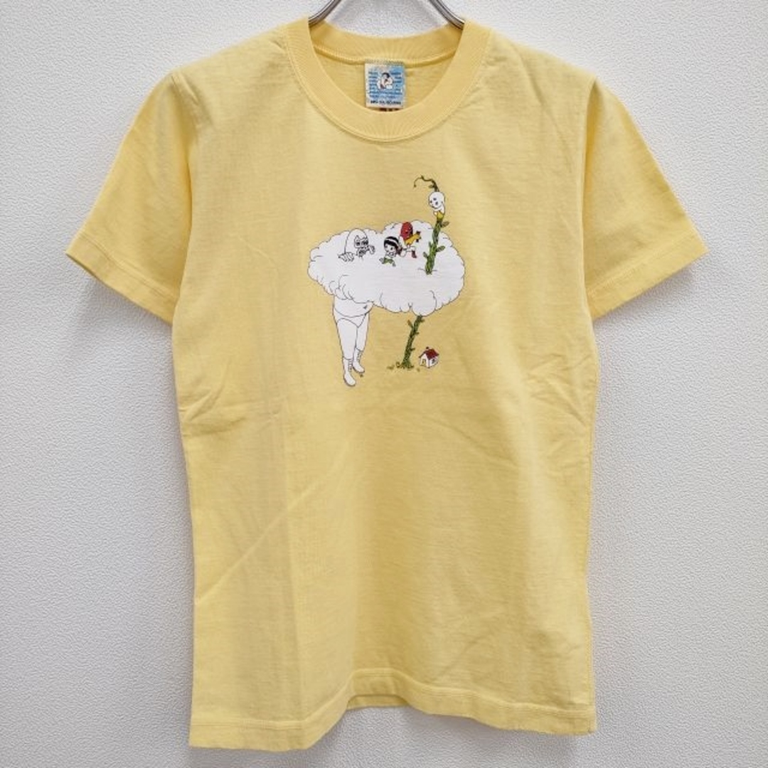 BRUNABOINNE(ブルーナボイン)のBRU NA BOINNE 新品 レスラー豆の木T 8998 8S-205 XS 定価9500円 半袖Ｔシャツ カットソー イエロー レディース ブルーナボイン【中古】4-0410S♪ レディースのトップス(Tシャツ(半袖/袖なし))の商品写真