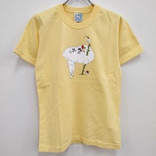 ブルーナボイン(BRUNABOINNE)のBRU NA BOINNE 新品 レスラー豆の木T 8998 8S-205 XS 定価9500円 半袖Ｔシャツ カットソー イエロー レディース ブルーナボイン【中古】4-0410S♪(Tシャツ(半袖/袖なし))