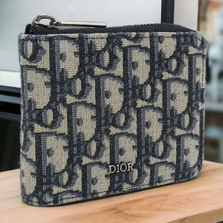 クリスチャンディオール Christian Dior 二折財布小銭入付き メンズ 2ESBC092YSE H05E ジップウォレット