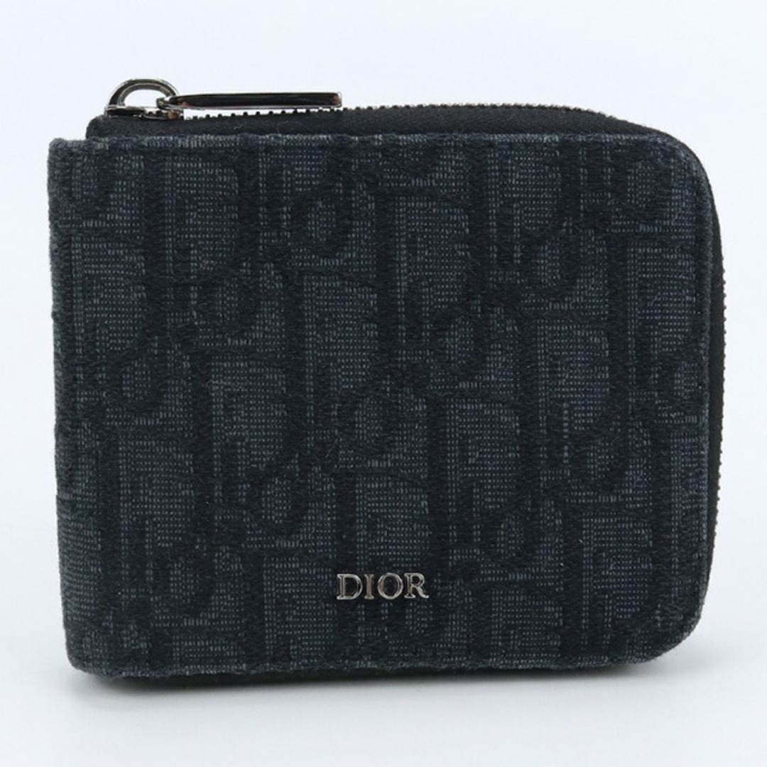 Christian Dior(クリスチャンディオール)のクリスチャンディオール Christian Dior 二折財布小銭入付き メンズ 2ESBC092YSE 03EU ジップウォレット メンズのファッション小物(折り財布)の商品写真