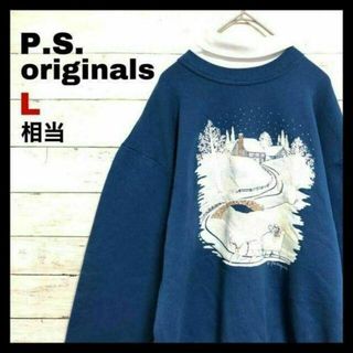 039 USA製　P.S.originals スウェット ハイネック メンズ(スウェット)