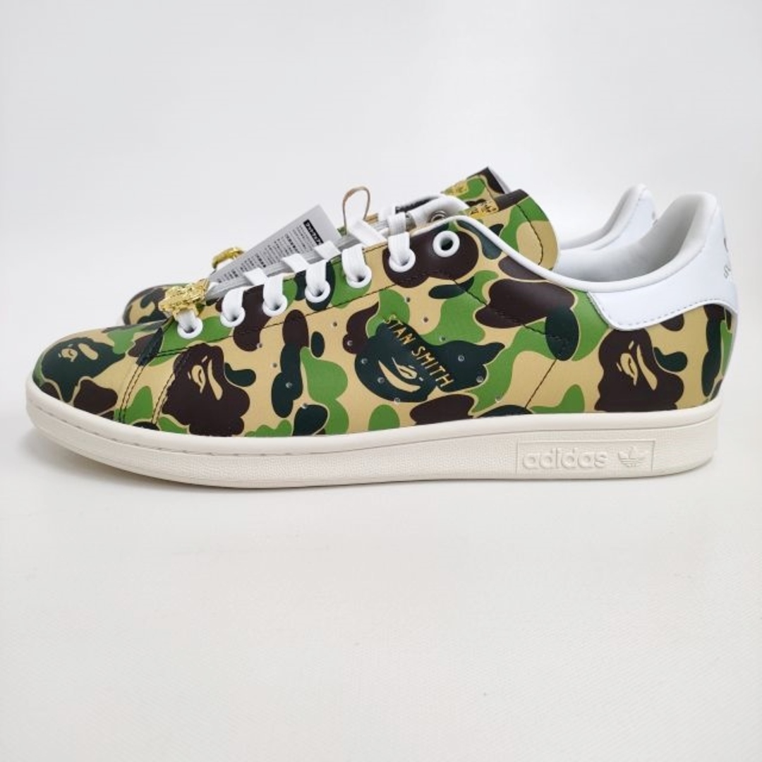 A BATHING APE(アベイシングエイプ)のA BATHING APE/adidas 新品 Stan Smith Bape スタンスミス 猿迷彩 27.5cm スニーカー 24SS アベイシングエイプ/アディダス【中古】4-0410G♪ メンズの靴/シューズ(スニーカー)の商品写真