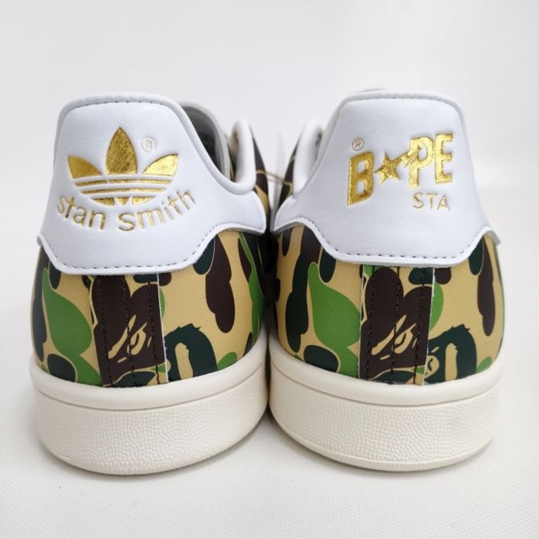 A BATHING APE(アベイシングエイプ)のA BATHING APE/adidas 新品 Stan Smith Bape スタンスミス 猿迷彩 27.5cm スニーカー 24SS アベイシングエイプ/アディダス【中古】4-0410G♪ メンズの靴/シューズ(スニーカー)の商品写真