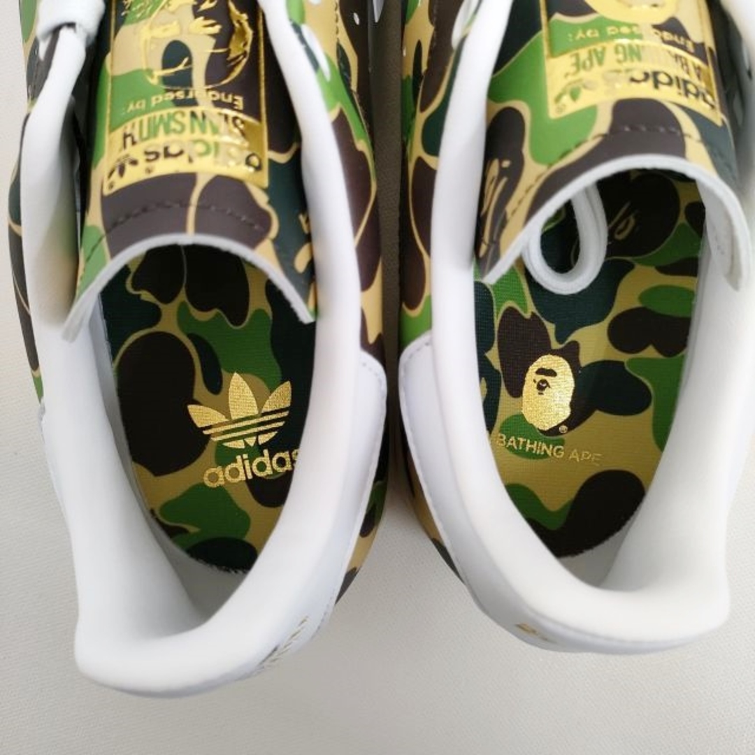 A BATHING APE(アベイシングエイプ)のA BATHING APE/adidas 新品 Stan Smith Bape スタンスミス 猿迷彩 27.5cm スニーカー 24SS アベイシングエイプ/アディダス【中古】4-0410G♪ メンズの靴/シューズ(スニーカー)の商品写真