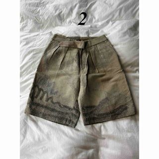 ヨーク(YOKE)のyoke 22ss JACQUARD BELTED WIDE SHORTS 2(ショートパンツ)