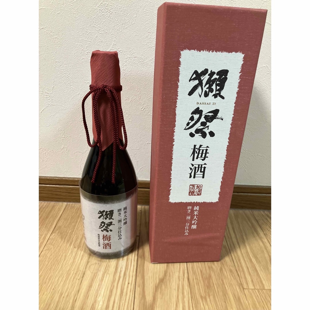 獺祭(ダッサイ)の獺祭 梅酒 磨き二割三分仕込み 720ml 3本 食品/飲料/酒の酒(リキュール/果実酒)の商品写真