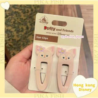 ディズニー(Disney)の【現地購入☆正規品】リーナベル　ヘアクリップセット　香港ディズニー(バレッタ/ヘアクリップ)