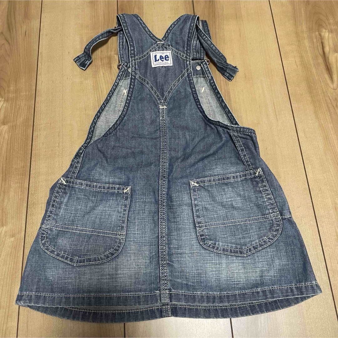 Lee(リー)のLee ジャンスカ キッズ/ベビー/マタニティのキッズ服女の子用(90cm~)(ワンピース)の商品写真