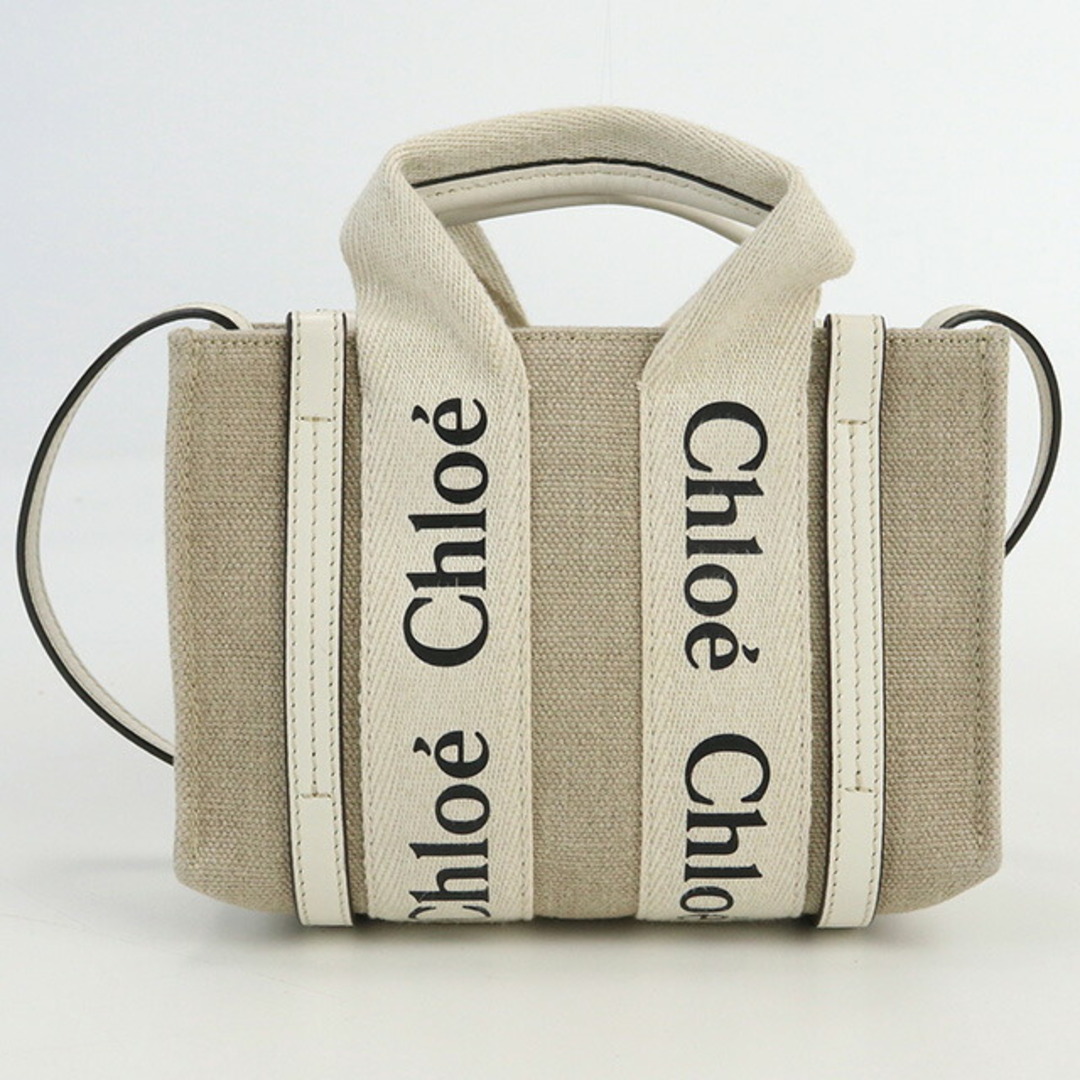 Chloe(クロエ)のクロエ CHLOE 斜め掛け ショルダーバッグ レディース CHC22AP237I26 101 ウッディ ミニ トートバッグ レディースのバッグ(ショルダーバッグ)の商品写真