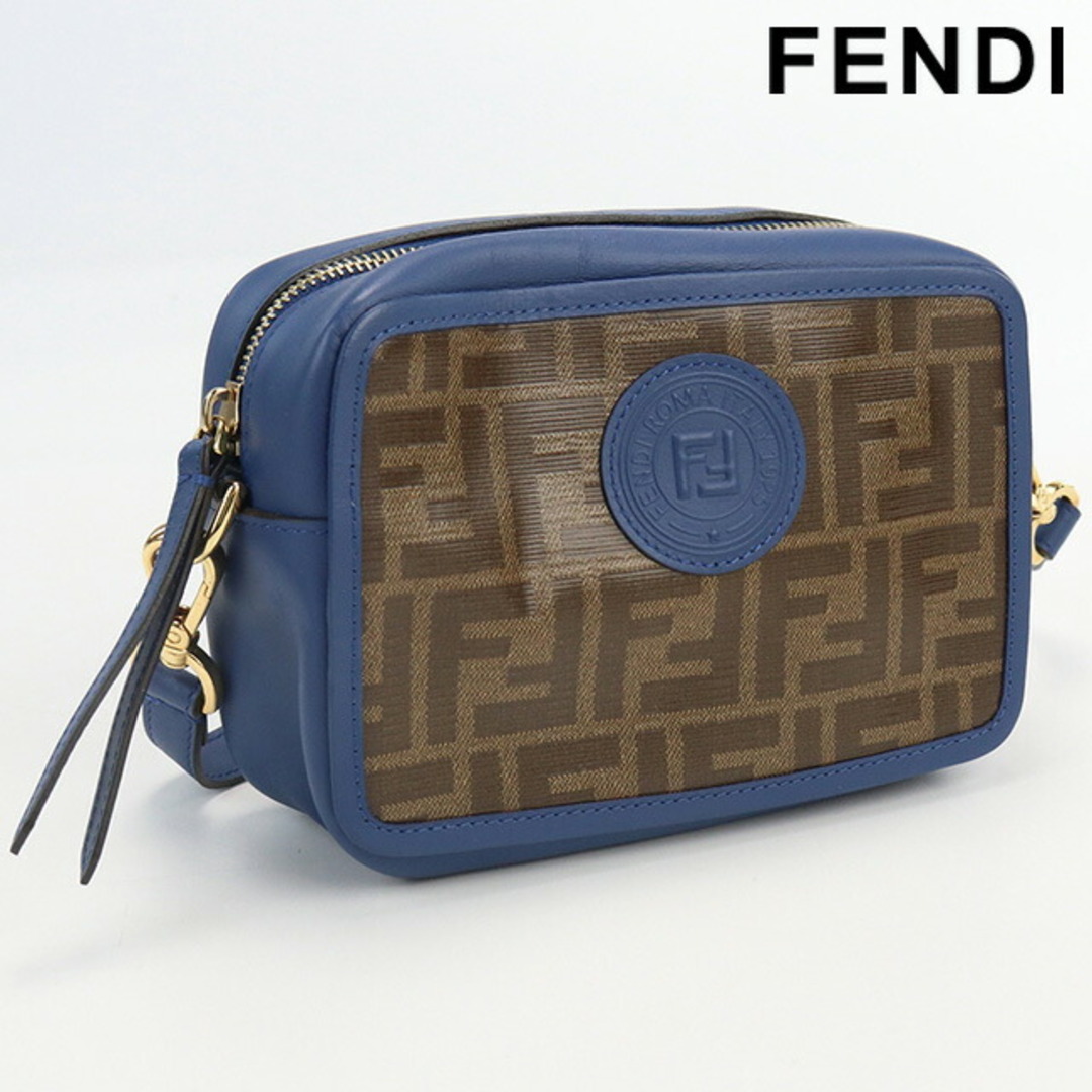 FENDI(フェンディ)のフェンディ FENDI 斜め掛け ショルダーバッグ レディース 8BS019 A5K4 ズッカ カメラバッグ レディースのバッグ(ショルダーバッグ)の商品写真